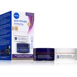 NIVEA BEIERSDORF Anti-Wrinkle Geschenkset zur Verbesserung der Konturen reifer Haut 65+