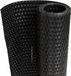 vidaXL Balkonscherm 400x90 cm poly rattan zwart
