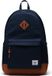 Herschel Heritage Rugzak - Navy/Tan - Polyester - 2023