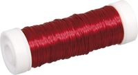 Rayher hobby materialen Rayher Sieraden maken draad - rood - 0.3 mm dik - 50 meter snoer