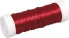 Rayher hobby materialen Rayher Sieraden maken draad - rood - 0.3 mm dik - 50 meter snoer
