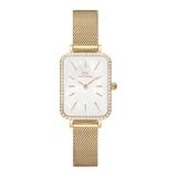 Daniel Wellington Petite Quadro DW00100668 Dames Horloge