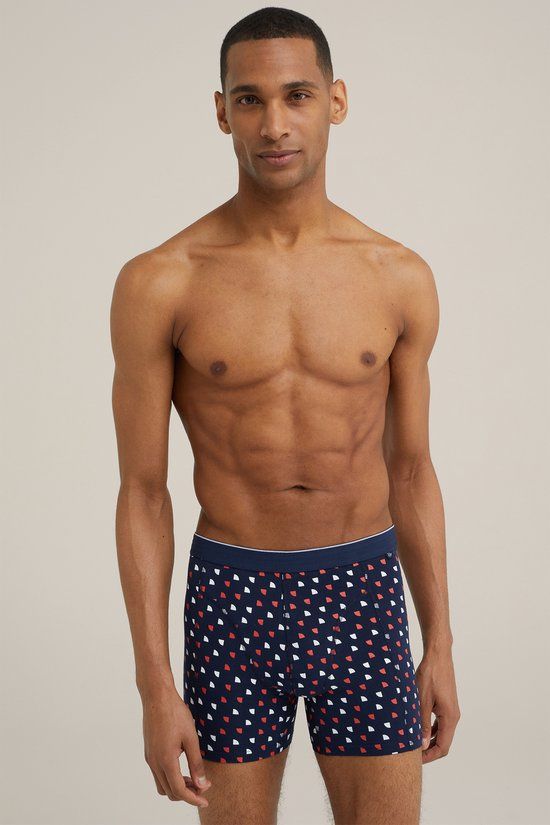 WE Fashion Heren boxershort met print