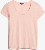 Superdry SCOOP NECK TEE Dames T-shirt