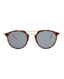 Montblanc MB0204S zonnebril voor heren, meerkleurig, eenheidsmaat