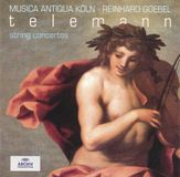 Reinhard Archiv Produktion Telemann: String Concertos / Goebel, Cologne Musica Antiqua