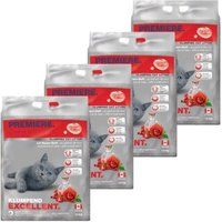 PREMIERE Excellent Pure klontvormende kattenbakvulling met rozengeur 4x12 kg