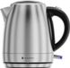 KitchenBrothers Waterkoker - Elektrisch - 1 Liter - PFAS- & BPA-vrij - Klein Camping Formaat - Reiswaterkoker met Kalkfilter - RVS