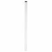 Wagner 12166201 Teno meubelvoet, Ø 30 x 613 mm, individueel te combineren met TENO en QuickClick-systeem, staal wit gepoedercoat, belastbaarheid 50 kg