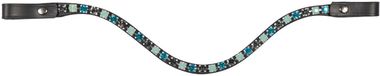 HKM Aurora Frontriem Azuurblauw/Blauw Warmbloed