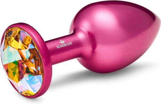 Rosebuds™ Medium Alu Pink Crystal