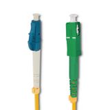 Qoltec Glasvezel Patchcord LC/UPC-SC/APC | Singlemode | 9/125 | G652D | Simplex | 2m