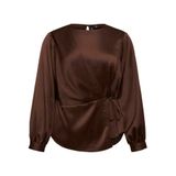 VERO MODA CURVE top Plus Size - bruin