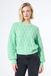 GARCIA Pull femme uni vert manches longues