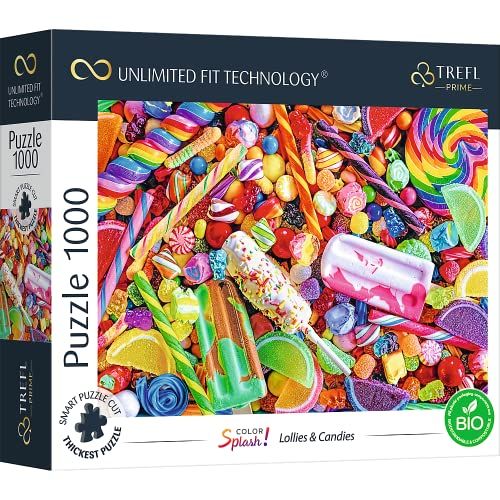 Trefl Prime - Uft Puzzel Color Splash: Lollies & Candies - 1000 Elementen