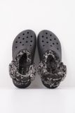 Crocs Classic Fleece Lined Clog Instappers Zwart