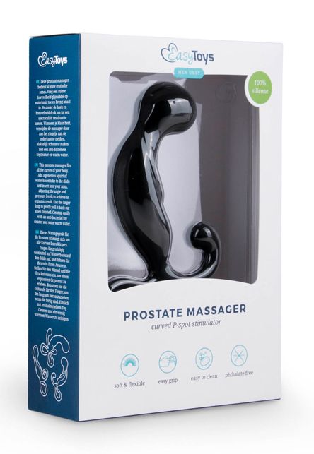 Easytoys Men Only Prostaat Dildo Gebogen - 8718627525234