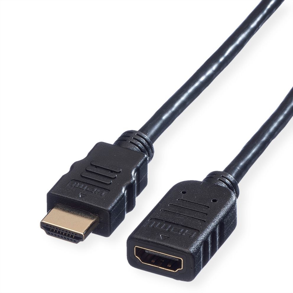 Value HDMI High Speed Cable met Ethernet M-F 2,0m