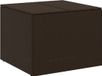 vidaXL Coffre de jardin 291 L polyrattan marron