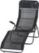 HORNBACH SIENA GARDEN Ligstoel Anco textielstof zwart