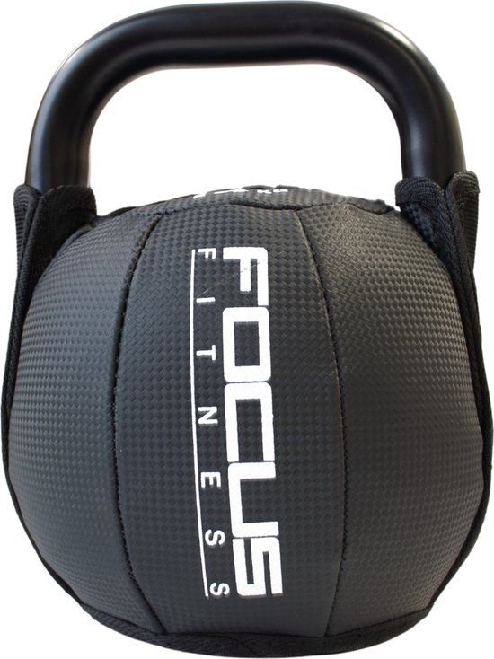 Focus Fitness Soft Kettlebell - 14 kg - Black