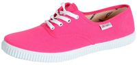 Victoria Schoenen met veters Roze Canvas Veters 38