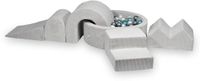 Mimii Foam speelset met rond ballenbad 90x30 Corduroy + 5 elementen