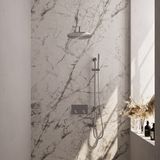BRAUER Brushed Edition Doucheset thermostaat inbouw - drukknoppen - SET 64 - RVS geborsteld PVD