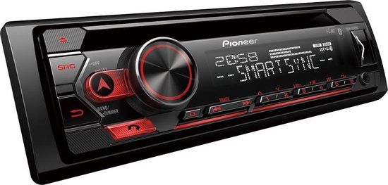 Pioneer DEH-S320BT Autoradio - Enkel din - CD Tuner - USB - Bluetooth - 4 x 50 W
