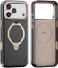 TORRAS Ostand Q Pro Leather - Hoesje Geschikt voor Apple iPhone 17 Pro - Compatibel met MagSafe - 360° Draaibare Magnetische Standaard - Back Cover Kickstand Ring - Zwart