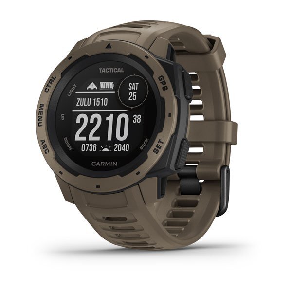 Garmin Instinct Tactical Edition zwart, bruin