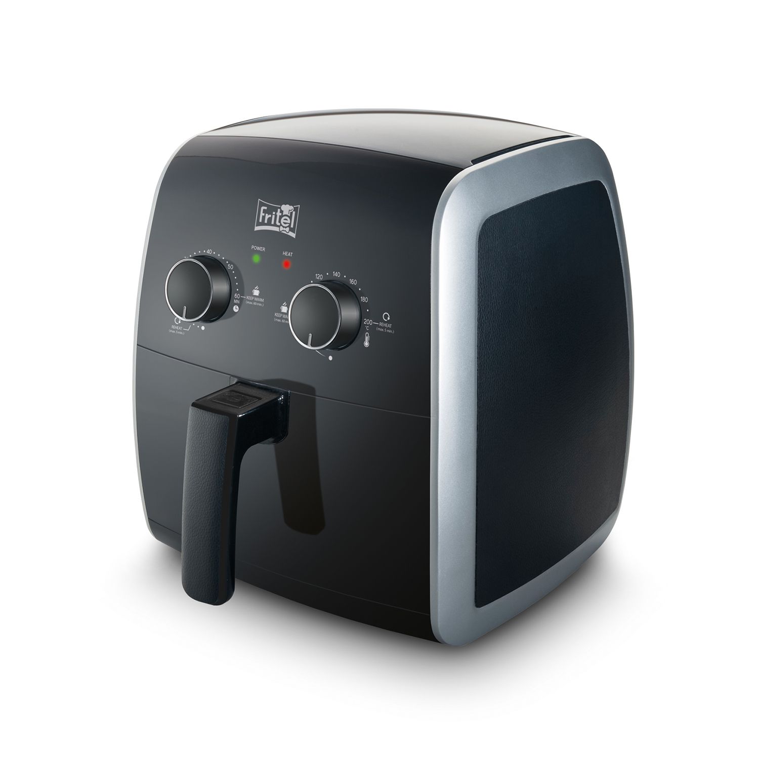 Fritel SnackTastic 4802 Deep Fryer - 3.2L, 1450W - Black