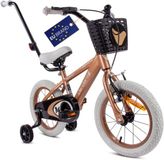 Sun Baby Verdant Bike Kinderfiets voor jongens 14 inch Cappuccino