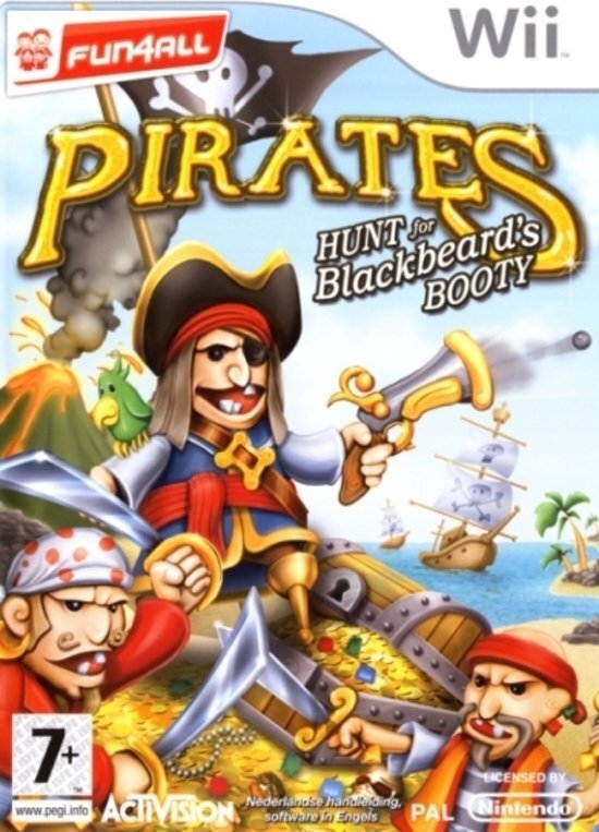 Activision Pirates: Hunt For Black Beards Booty Nintendo Wii