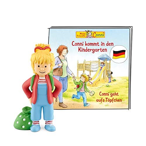 tonies Conni luisterfiguren voor Toniebox - Conni komt in de kindertuin, Conni gaat op potje - Hoorspel voor kinderen vanaf 3 jaar - speeltijd ca. 38 minuten