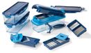 Omgoods - Nicer Dicer Smart Coupe-légumes - Set de 14 pièces avec livre de recettes