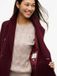 Tommy Hilfiger Dames Jas Wolmix 75% Wol 25% Polyamide Maat 42 Herfst/Winter 2026