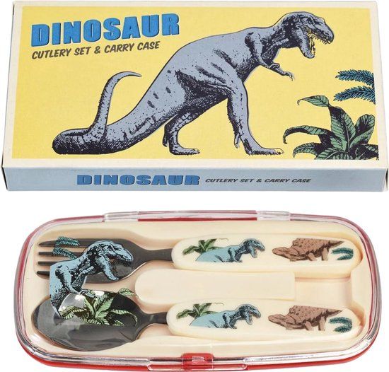 BEAU by Bo Rex London Prehistorische Land Bestekset - 2-delig - Multi