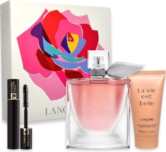 Lancôme La Vie est Belle eau de parfum 50 ml geschenkset + Body lotion + mini mascara