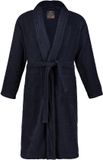 JP 1880 Heren Badjas Thuispak Sjaalkraag Badstof Donkermarine 8XL