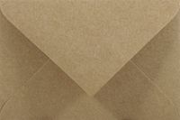 Netuno Ecologische bruine enveloppen C7 - 80 x 120 mm - 25 stuks - 100 gram