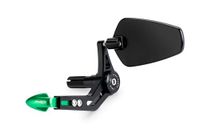 Puig 21441V koppelingshendel met achteruitkijkspiegel Pro groen