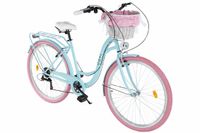 Davi Emma Stadsfiets 28 inch Blauw/Roze
