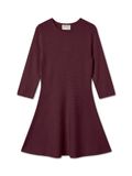 VERO MODA Jurk 'AWAnka' bordeaux