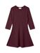 VERO MODA Jurk 'AWAnka' bordeaux