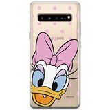 ERT GROUP Beschermhoes voor Samsung S10 5G origineel en officieel Disney-motief Daisy, Donald and Friends 004