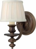 Steady Lighting Bohemian Wandlamp - Steady Lighting - Metaal - Bohemian - E14 - L: 21.6cm - Voor Binnen - Woonkamer - Eetkamer - Brons