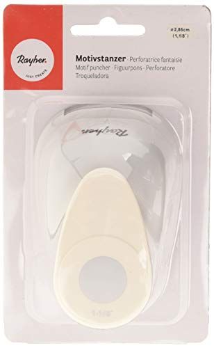 RAYHER Pons rond/cirkel ø 1,6 cm, 5/8 inch, geschikt voor papier/karton tot 200 g/m2