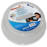 SCANPART 7300005517 Microwave Splatter Cover Transparent with Handle 29cm