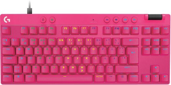 Logitech G PRO X TKL RAPID Roze QWERTY EU Layout